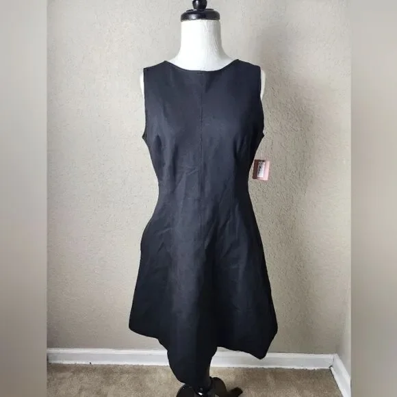 SPANX Perfect Fit And Flare Sleeveless Mini Dress Classic Black Size M New - threedaughtersproperties.com SPANX Perfect Fit And Flare Sleeveless Mini Dress Classic Black Size M New - threedaughtersproperties.com